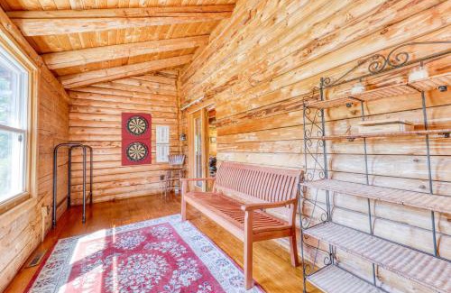 Twin Mountain Casa | Twin View Log Home