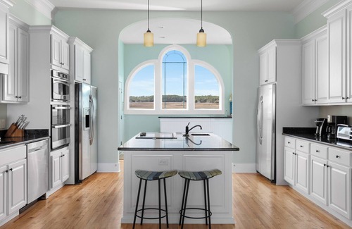 Pawleys Island Casa | Twin Views - Oceanfront w/Creek Dock, 7-Bedrooms