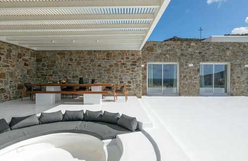 Mykonos Casa | Twin Villas,Luxury Designed,Fantastic Location,Close to Beach!Up to 26 persons