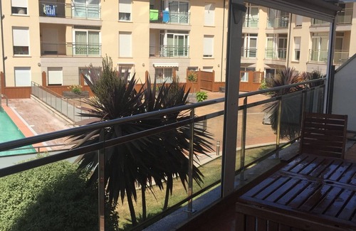 San Cibrao Casa | Apartamento dos habitaciones ,próximo a la playa y con piscinA