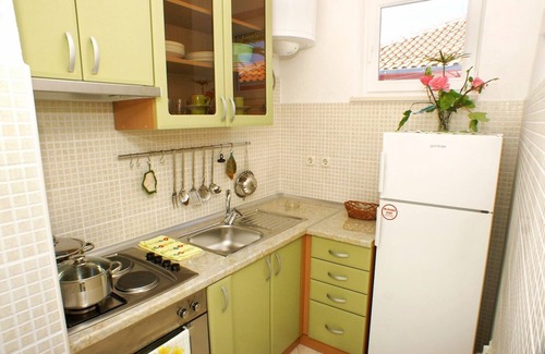 Trpanj Apartamento | Apartamento para dos personas con balcón y vista al mar Trpanj, Peljesac (A-3157-g)
