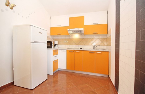 Baska Apartamento | Apartamento para dos personas con balcón y vista al mar Baska, Krk (A-18794-b)
