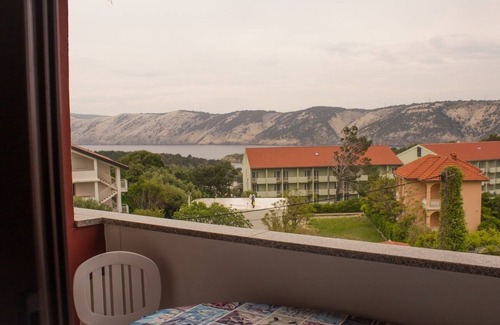 Lopar Apartamento | Apartamento para dos personas con balcón y vista al mar Lopar, Rab (A-22978-a)