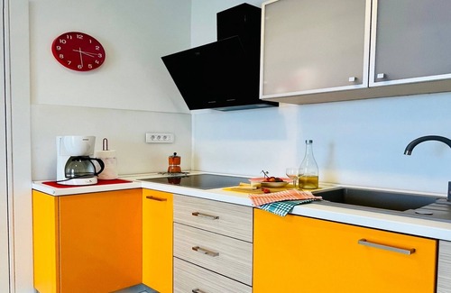 Medveja Apartamento | Apartamento para dos personas con terraza y vista al mar Medveja, Opatija (A-7720-b)