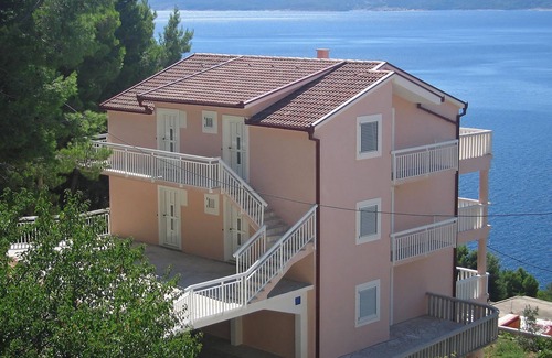Mimice Apartamento | Apartamento para dos personas con terraza y vista al mar Mimice, Omis (A-2754-e)