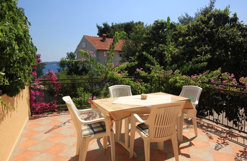 Orebic Apartamento | Apartamento para dos personas con terraza y vista al mar Orebic, Peljesac (A-275-b)