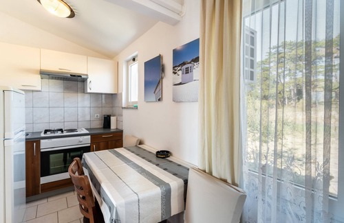 Lopar Apartamento | Apartamento para dos personas con balcón y vista al mar Lopar, Rab (A-14070-c)
