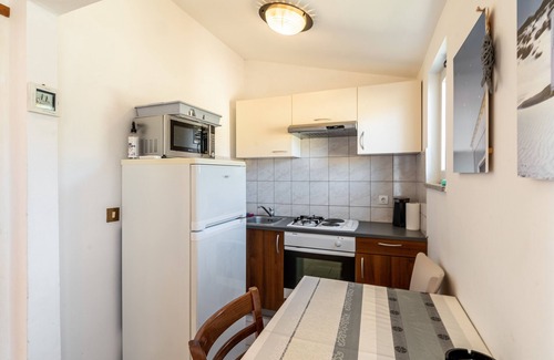 Lopar Apartamento | Apartamento para dos personas con balcón y vista al mar Lopar, Rab (A-14070-c)