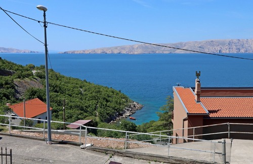 Vratarusa Apartamento | Apartamento para dos personas con balcón y vista al mar Senj (A-22576-a)