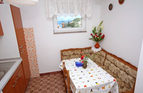 Kampor Apartamento | Apartamento para dos personas con terraza y vista al mar Kampor, Rab (A-5056-a)