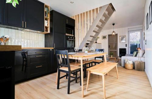 Saint-Andre-lez-Lille Casa | Two bedroom house with courtyard, quiet