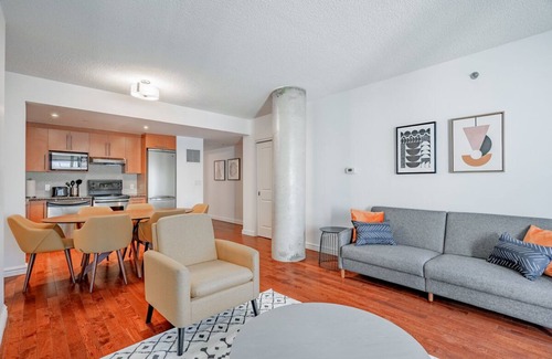 Ville-Marie Apartamento | Apartamento de dos habitaciones - Apartamento moderno - Distrito financiero y puerto viejo de Montreal