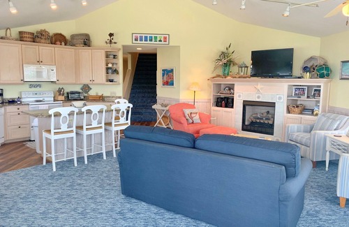 Ocracoke Casa | Dos If By Sea I y II: casa más grande con fabulosas vistas de Silver Lake