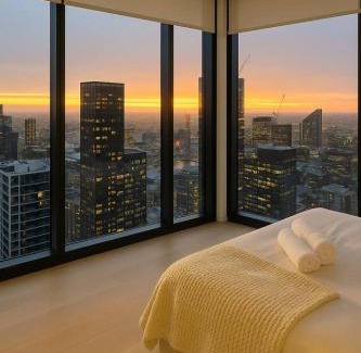 Southbank Apartamento | Two-Level Top Floor Penthouse Melbourne Square