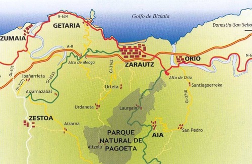 Aia Apartamento | Txangilu Etxea en Aia, junto al mar y la montaña. !! Vívelo¡¡