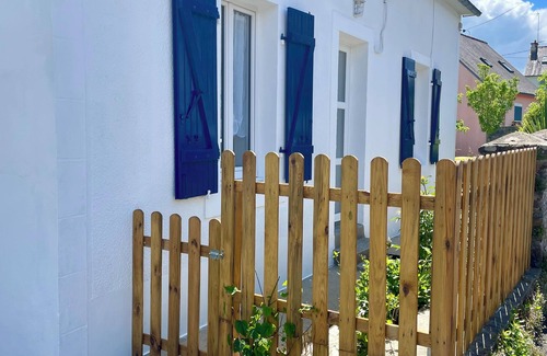 Pont-Aven Casa | Ty Roz, Maison Avec Jardin au Calme, Centre à Pied