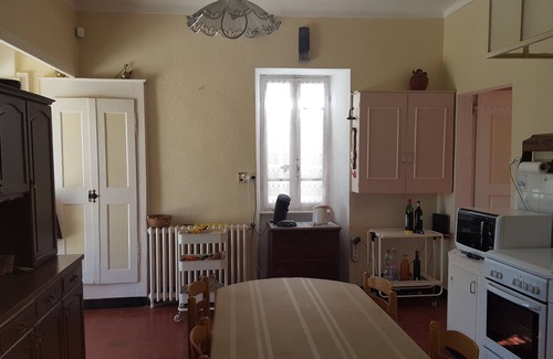 Labeaume Casa | Typical house with superb view of village, river 300 metres away