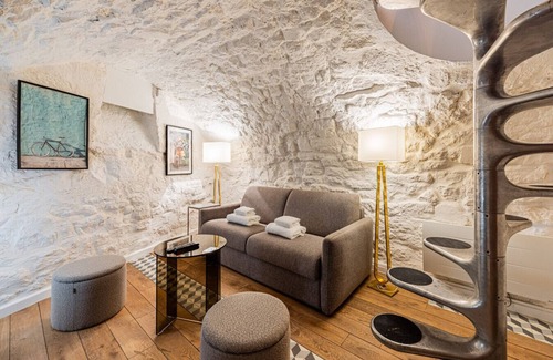 Quartier de la Roquette Apartamento | Typical Parisian Apartment in Le Marais#4 pers