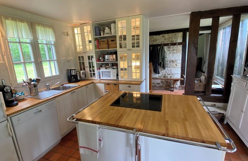 Blangy-le-Chateau Casa | Typical property, 20 km from Deauville: 3 houses, tennis, swimming pool