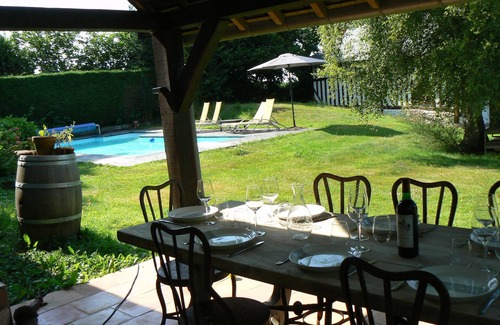 Blangy-le-Chateau Casa | Typical property, 20 km from Deauville: 3 houses, tennis, swimming pool