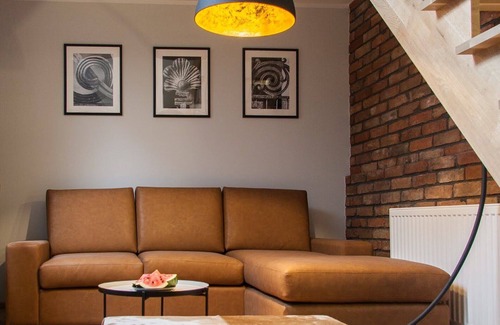 Gorny Sopot Apartamento | U Zuzanny - Apartmentin con un entrepiso en el centro de Sopot