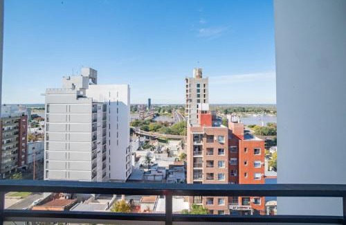 Santa Fe Apartamento | Ubicación perfecta con vista al Puente, AC, WIFI