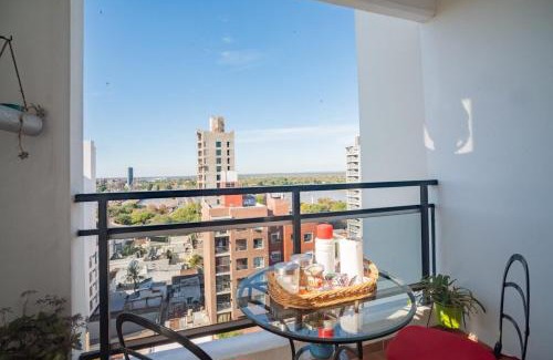 Santa Fe Apartamento | Ubicación perfecta con vista al Puente, AC, WIFI