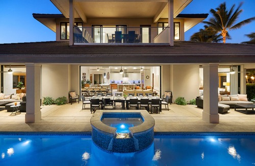 Waikoloa Villa | Ultimate Ocean View Villa Pool Pickleball Game Room Gym Club Access