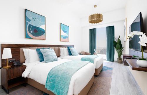 Al Sufouh 2 Apartamento | Ultimate Stay Avani next to Palm Jumeirah
