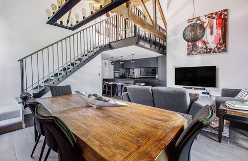 Southbank Apartamento | Ultra chic Top Floor New York Style Loft Apartment