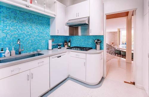Vista Las Palmas Casa | Ultra-Lux, Mid-Century, Home with Private Pool Accessible from Living Room