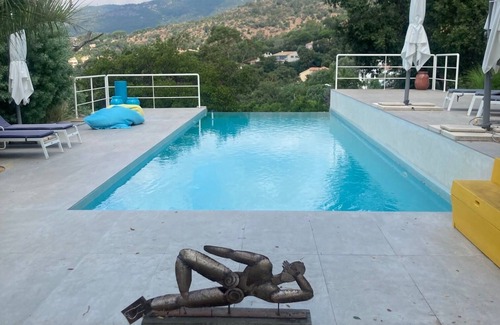 Le Rayol Villa | Villa ultra-elegante, vistas impresionantes, fabulosa piscina de 12m, a minutos del mar / tiendas