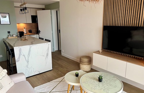 Courseulles-sur-Mer Apartamento | Une Escale Chaleureuse!