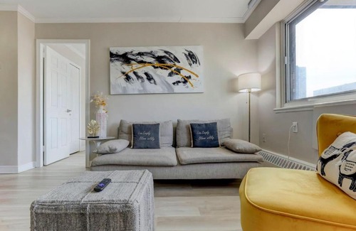 Downtown Montreal Apartamento | Unique 1-bedroom apartment