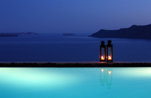 Oia Villa | Unique 1868 Winery Canava - Vista a la caldera, piscina privada, bañera de hidromasaje, terraza para tomar el sol