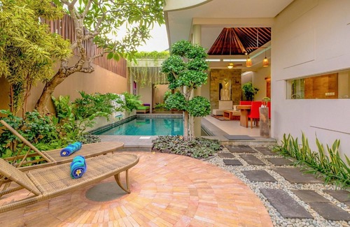 Nakula Villa | Unique 1BR Villa, Seminyak - 3Min Drive To Eat Street! W/Private Swim Pool!