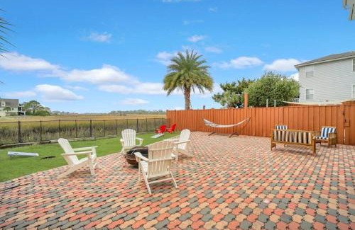 Tybee Island Apartamento | Unique 5 BDR Home on the Marsh! HOT TUB amazing su