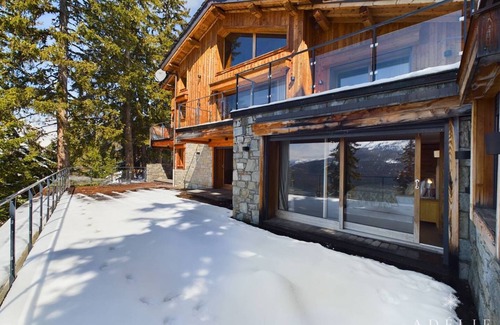 La Rosiere Chalet De Esquí | Magnífico chalet de 5 * al borde del bosque en La Rosière
