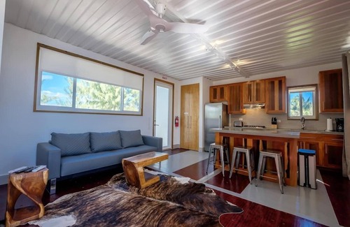 Boca Ciega Casa | Unique Beachfront Container Home & Casita