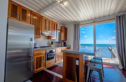Boca Ciega Casa | Unique Beachfront Container Home & Casita