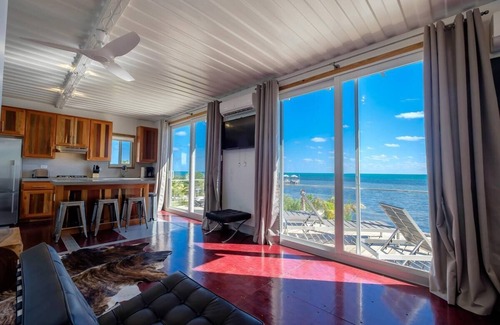 Boca Ciega Casa | Unique Beachfront Container Home & Casita