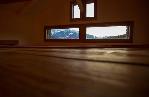 Trin Apartamento | Bijou única con impresionantes vistas de los Alpes suizos