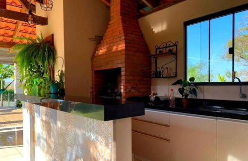 Piracicaba Cabaña | Unique country house with pool and jacuzzi / Unique cabana with pool and jacuzzi