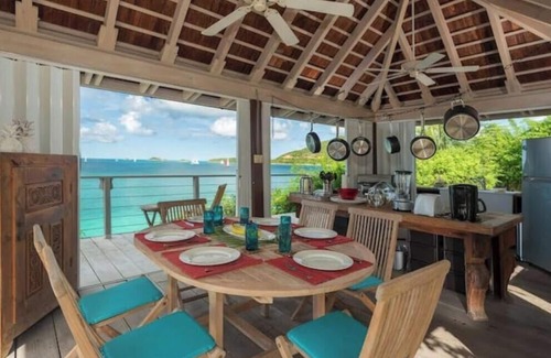 Jolly Harbour Villa | Unique Caribbean Secluded Open Air Villa 2 bedroom