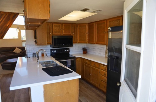 Barstow Casa | Unique Dome Home in Barstow w/ Game Room & Private Spa!