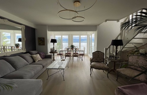 Thonon-les-Bains Apartamento | Unique duplex with breathtaking view of the port of Yvoire