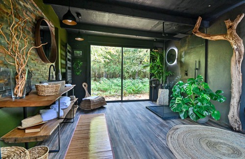 Landiras Cabaña | Rural-De Lujo-Baño para personas con movilidad reducida-Vista al bosque-So Wo...
