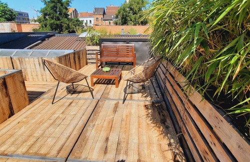 Sint-Jans-Molenbeek Condominio | Unique loft with rooftop terrace