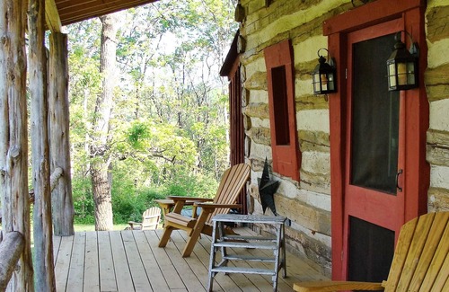 Lexington Cabina | Stonecutter's Cabin-Cabaña de madera-Baño Privado-Premier-Vista al bosque