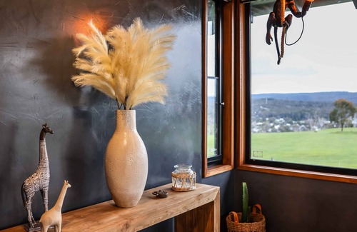 Hepburn Cabaña | Unique luxury + salvage + African theming = Heaven
